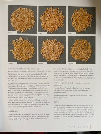 Whole Grain Baking Made Easy & Guide to Grinding Grains