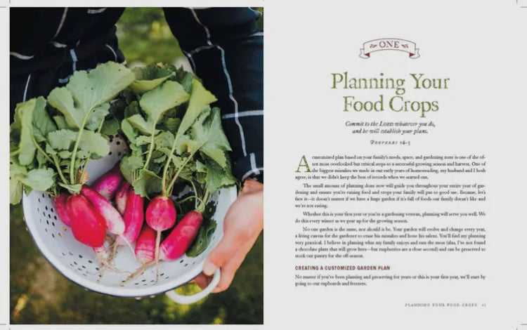 The Family Garden Plan - Grow a Year’s Worth of Sustainable and Healthy Food
