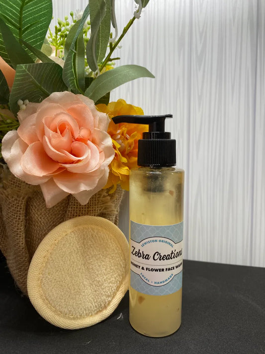 Honey & Flower Face Wash 4oz