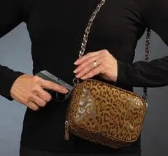 GTM Evening Clutch Leopard Print