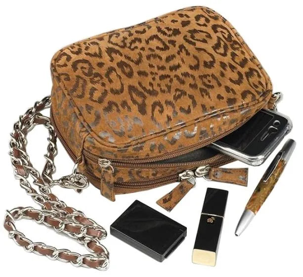 GTM Evening Clutch Leopard Print
