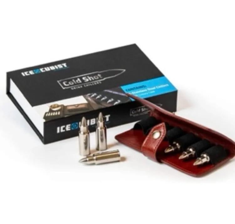 Whiskey Ammo Bullets in Luxury Case