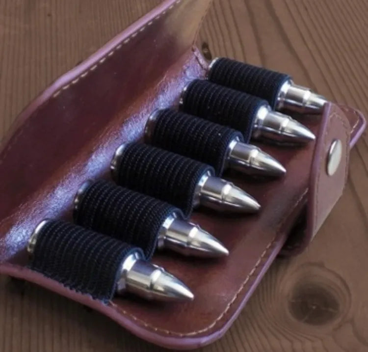 Whiskey Ammo Bullets in Luxury Case