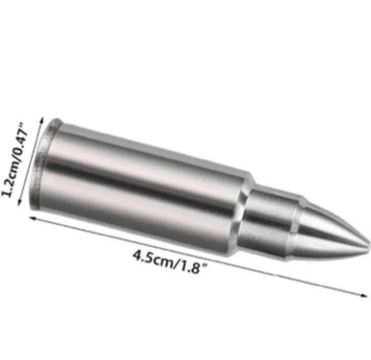Whiskey Ammo Bullets in Luxury Case