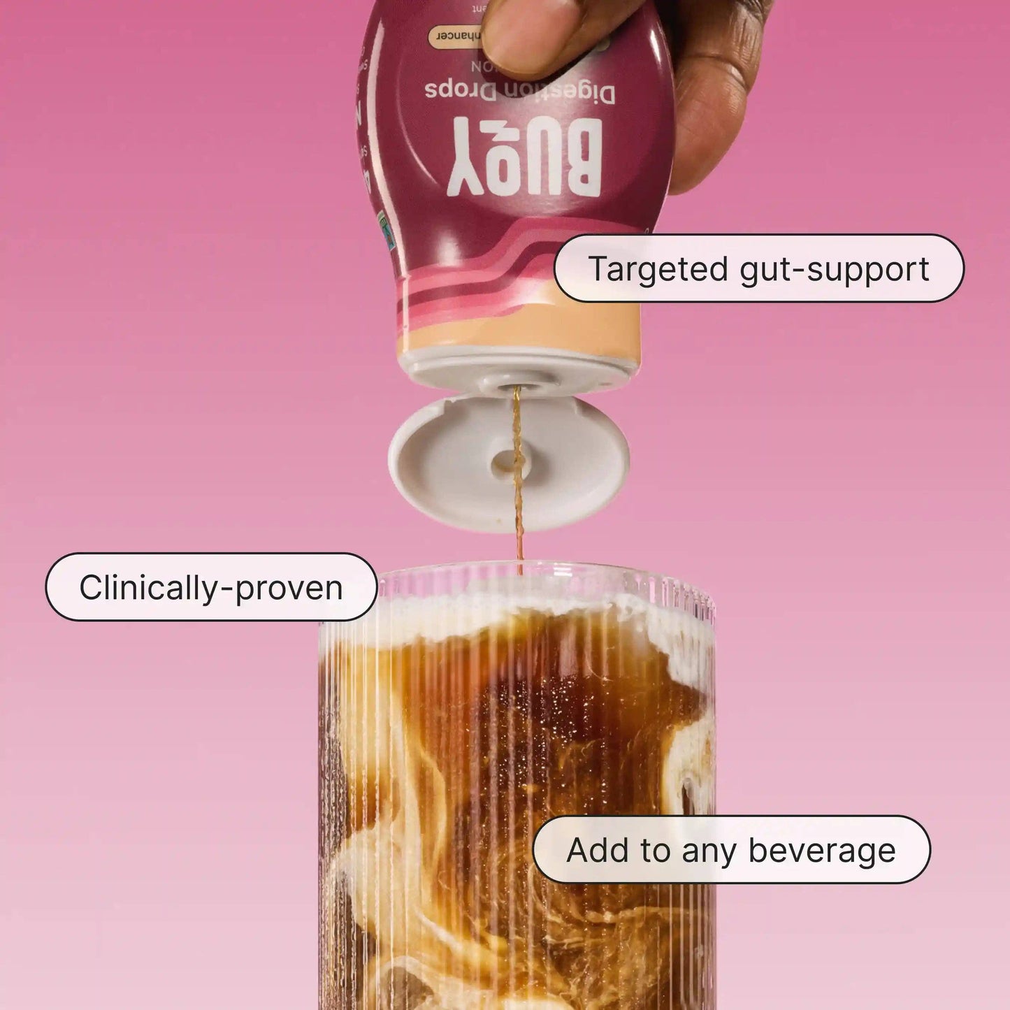 Liquid Electrolytes Buoy Digestion Drops+ Gut Support