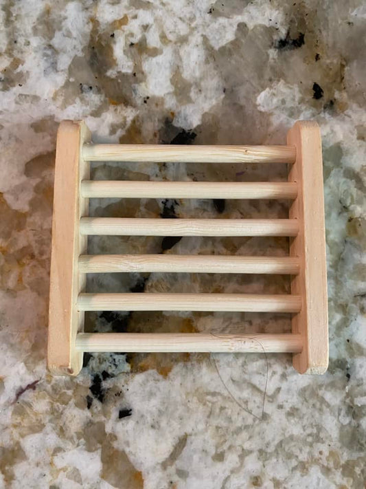 Natural Bamboo Soap Holder for your Simply A Dish Soap