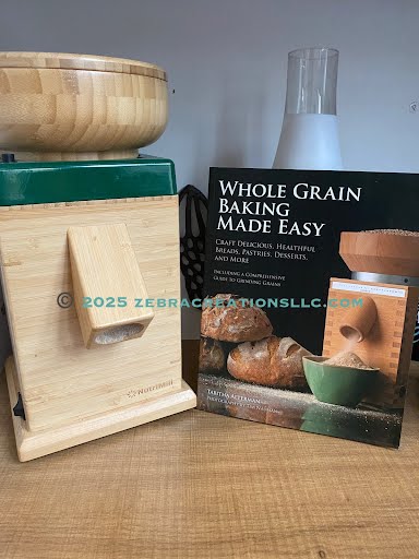 Whole Grain Baking Made Easy & Guide to Grinding Grains