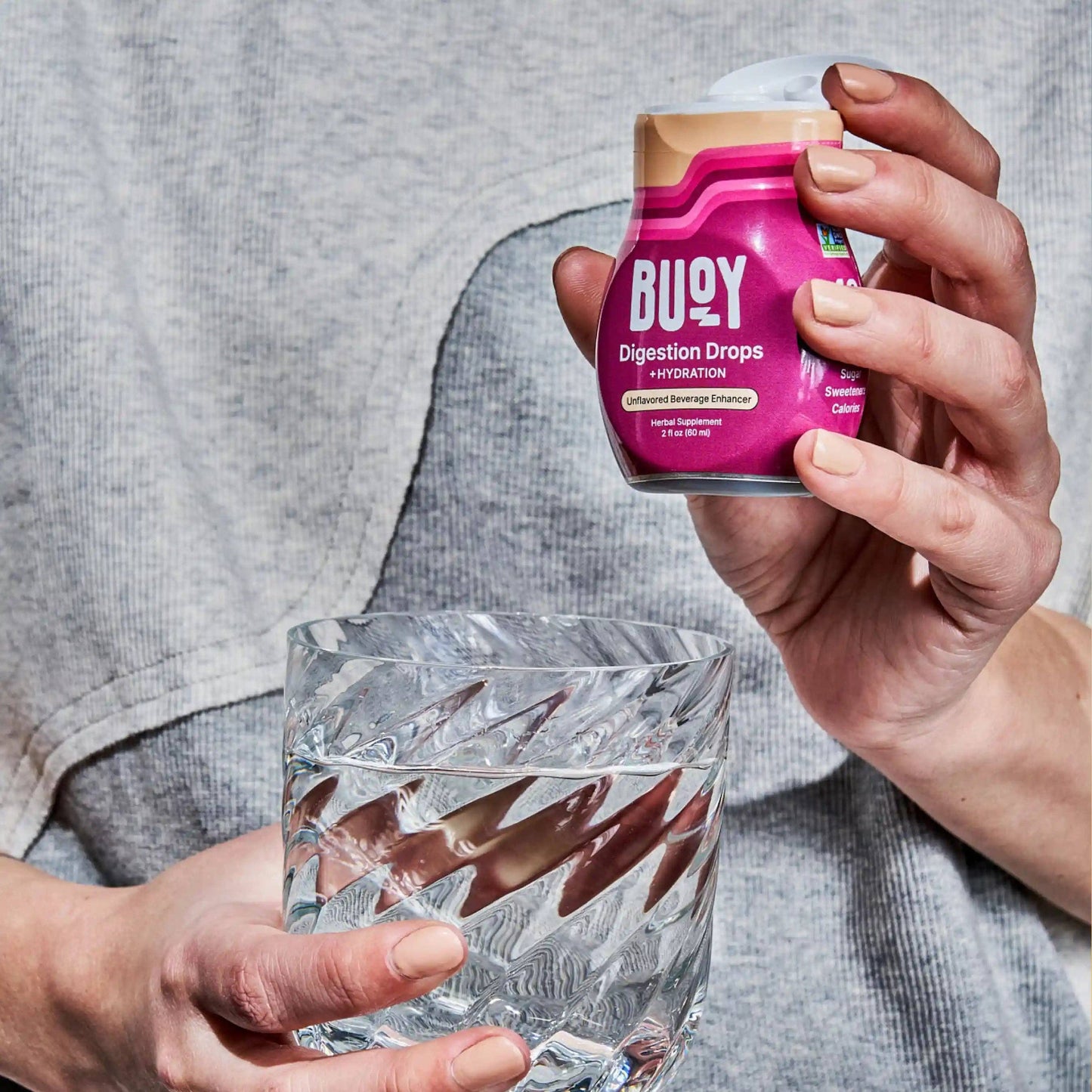 Liquid Electrolytes Buoy Digestion Drops+ Gut Support