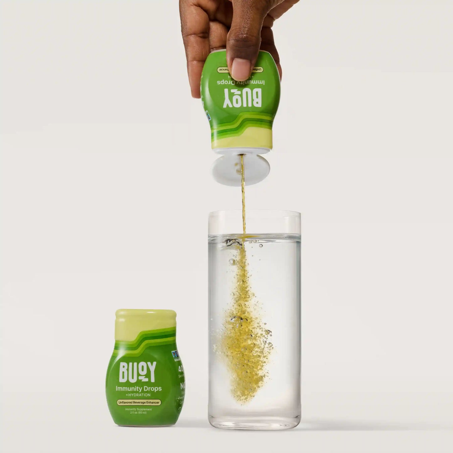 Liquid Electrolytes Buoy Immunity Drops + Immune Support