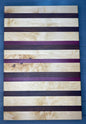 12 x 18* Maple, Walnut & Purple Heart Cutting Board