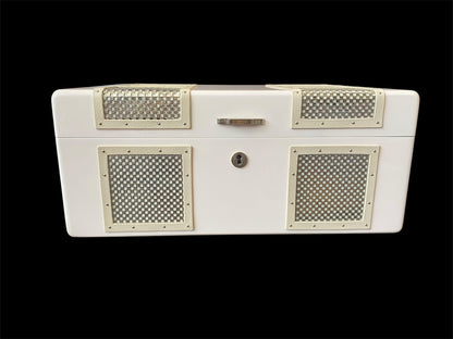 Art Deco Style Wood Cigar Cigarette Humidor Box made by Ashton by Manning in Ireland