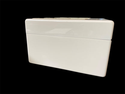 Art Deco Style Wood Cigar Cigarette Humidor Box made by Ashton by Manning in Ireland