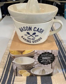 Mason Cash Varsity Mason Cash Varsity Ceramic Juicer & Jug Cream