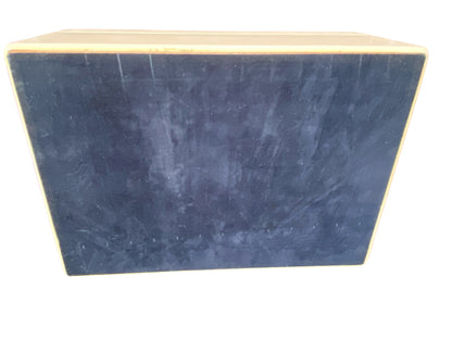 Art Deco Style Wood Cigar Cigarette Humidor Box made by Ashton by Manning in Ireland