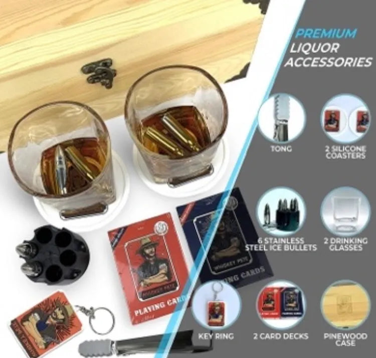 Ammo Whisky Stones Gift Set