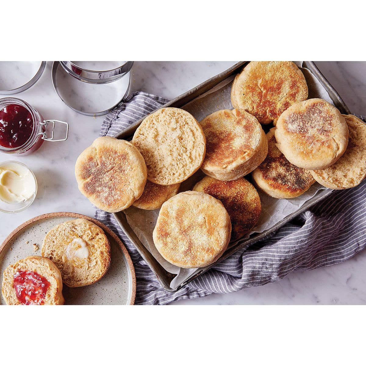 English Muffin Rings Set Of 12