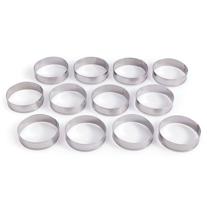 English Muffin Rings Set Of 12