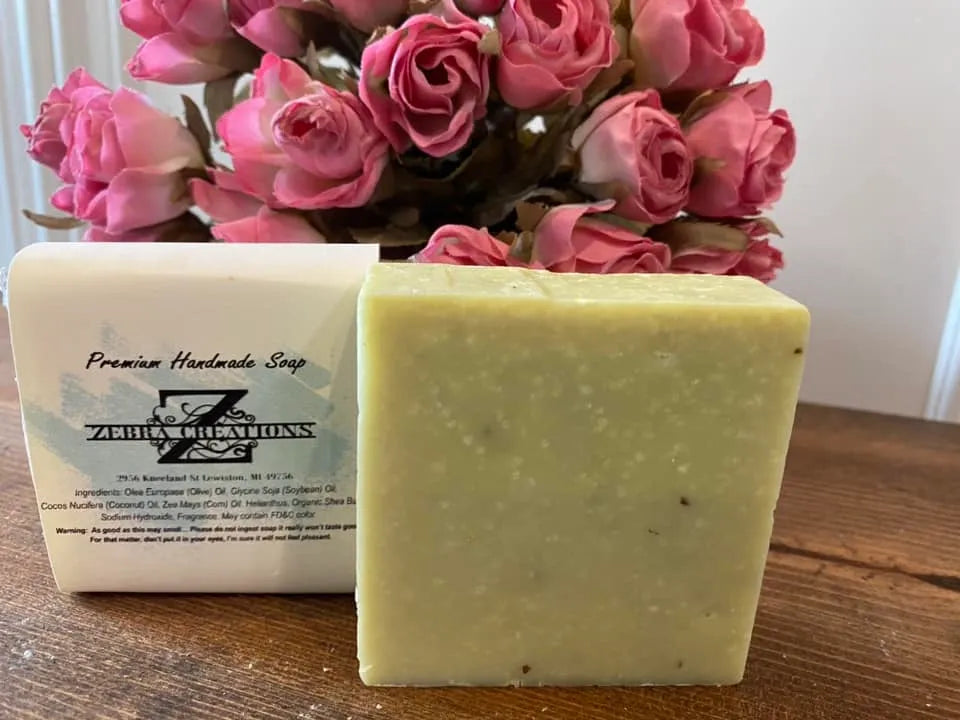 Rosey Apple Scrub Bar Soap